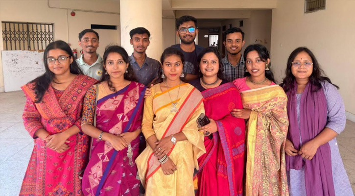 জবিতে সনাতনী শিক্ষার্থীদের ভ্রাতৃদ্বিতীয়া উদযাপন