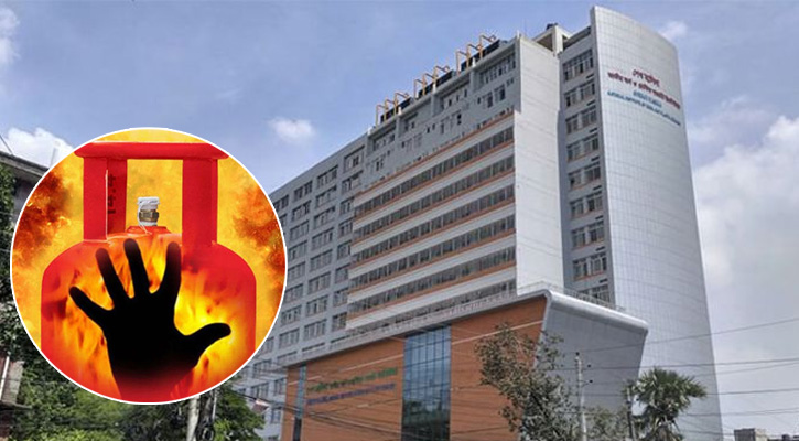 আগারগাঁওয়ে গ্যাস লিকেজে বিস্ফোরণ, একই পরিবারের দগ্ধ ৬