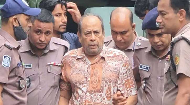 ট্রাইব্যুনালে হাজির শহীদ জিয়াউর রহমান হত্যা মামলার আসামি মোজাফফর