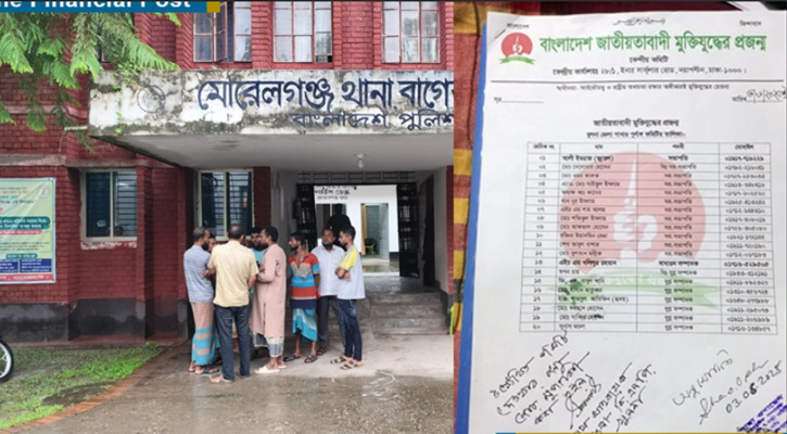 মোরেলগঞ্জে ব্যবসায়ীকে অপহরণের সময় প্রজন্মদলের ৪ নেতা আটক