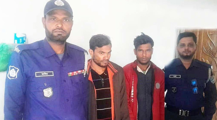 সোনারগাঁয়ে গাঁজাসহ ২ মাদক কারবারি গ্রেফতার