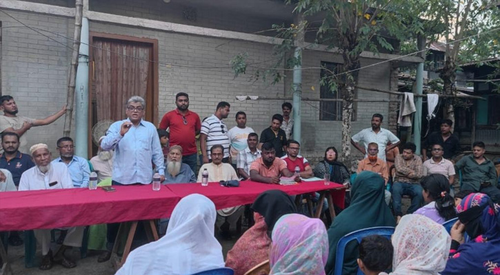 উজিরপুরে তারেক রহমানের ৩১ দফা বাস্তবায়নে উঠান বৈঠক