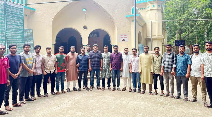 জুলাই শহিদদের স্মরণে মাভাবিপ্রবি ছাত্রদলের দোয়া ও মিলাদ মাহফিল