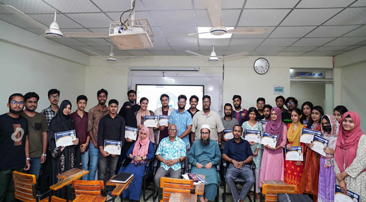 ডিআইইউতে ফটো এডিটিং ওয়ার্কশপ