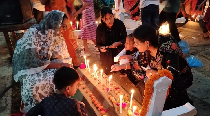 বড়াইগ্রামে খ্রিস্টান ধর্মপল্লীতে ‘অল সোলস ডে’ পালিত