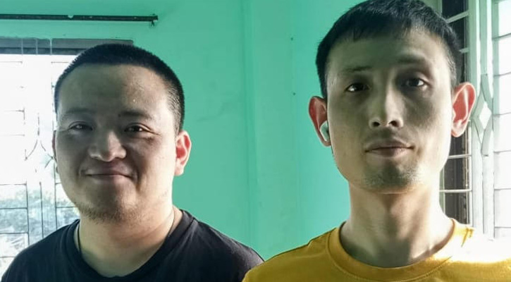 খাগড়াছড়ির রামগড়ে আবাসিক ভবন থেকে দুই চীনা নাগরিক গ্রেপ্তার