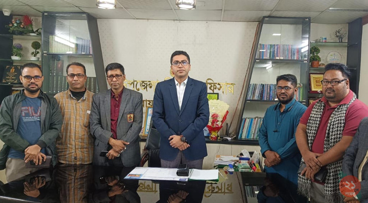 বোয়ালখালীর ইউএনও রহমত উল্লাহর পদোন্নতি ও বদলি; সাংবাদিকদের বিদায়ী শুভেচ্ছা