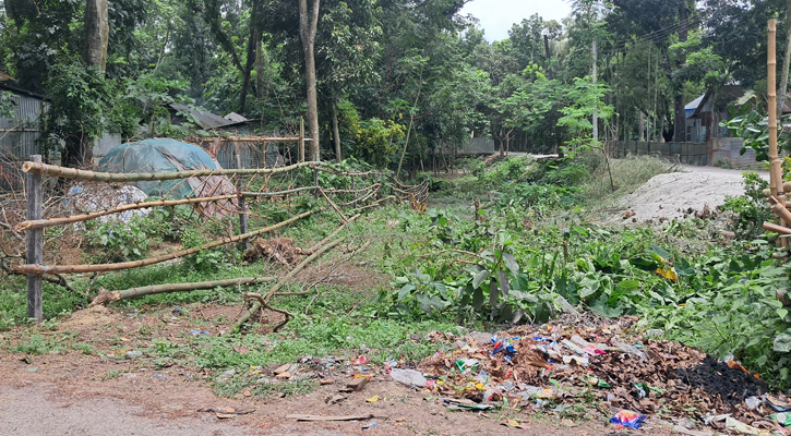 রাজবাড়ীতে ব্যক্তিগত জমিসহ সরকারি হালট দখলের অভিযোগ
