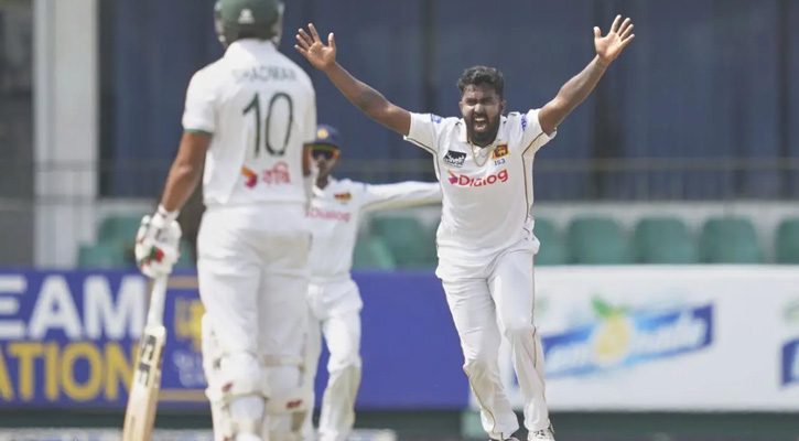 কলম্বো টেস্ট ২৪৭  রানে  থামলো বাংলাদেশের প্রথম ইনিংস