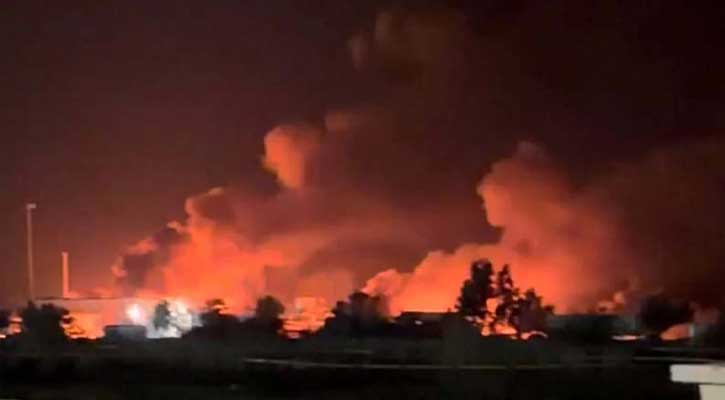 ইরানে রাতভর দফায় দফায় বিস্ফোরণ