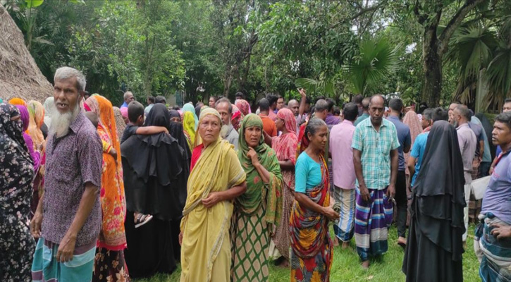 শ্যালকের চাকুর আঘাতে দুলাভাই নিহত : জনতার হাতে আটক ঘাতক, উত্তেজনায় লুটপাট