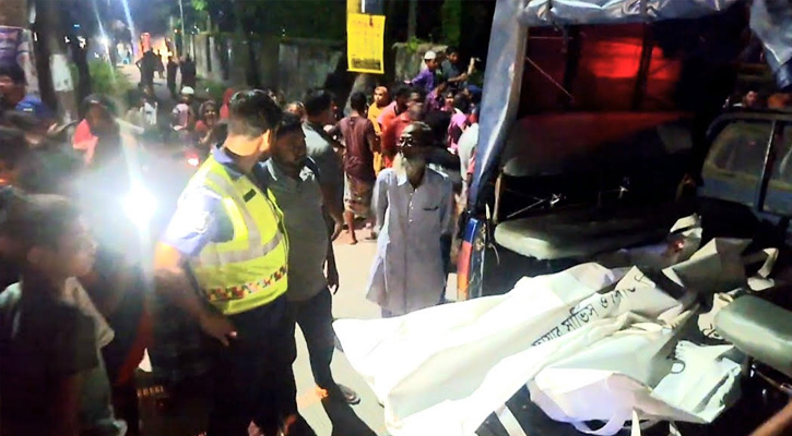 গোবিন্দগঞ্জে মর্মান্তিক সড়ক দুর্ঘটনায় অটোভ্যানের ২ যাত্রী নিহত, আহত ২