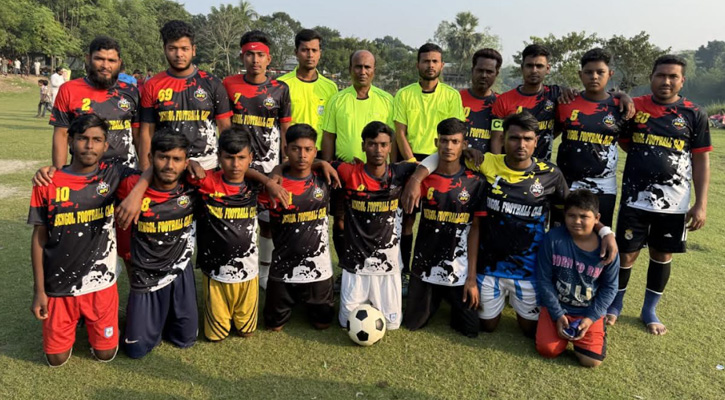 ভাঙ্গুড়ায় হেমন্তের বিকেলে ফুটবল টুর্নামেন্টের জমজমাট ফাইনাল অনুষ্ঠিত