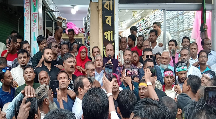 বৃষ্টিকে উপেক্ষা করে মোরেলগঞ্জে বিএনপির প্রতিষ্ঠাবার্ষিকী পালন