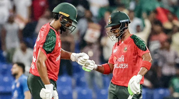 তানজিদের ফিফটি, আফগানদের সামনে ১৫৪ রানের লক্ষ্য দিল বাংলাদেশ