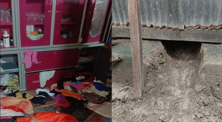 উজিরপুরে ঘরের সিদ কেটে ডাকাতি, পুলিশ বলছেন চুরি