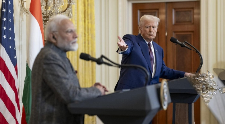 ভারতের ওপর আরও ২৫ শতাংশ শুল্ক বসালেন ট্রাম্প