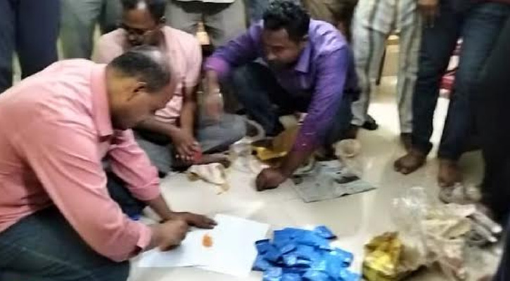 ঠাকুরগাঁও এসএ কুরিয়ার সার্ভিস অফিস থেকে ২০ হাজার পিস ইয়াবা উদ্ধার