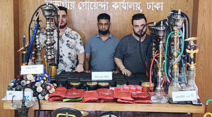 অনলাইনে চলত শিশার বেচাকেনা, দুই সহোদরসহ গ্রেপ্তার ৩