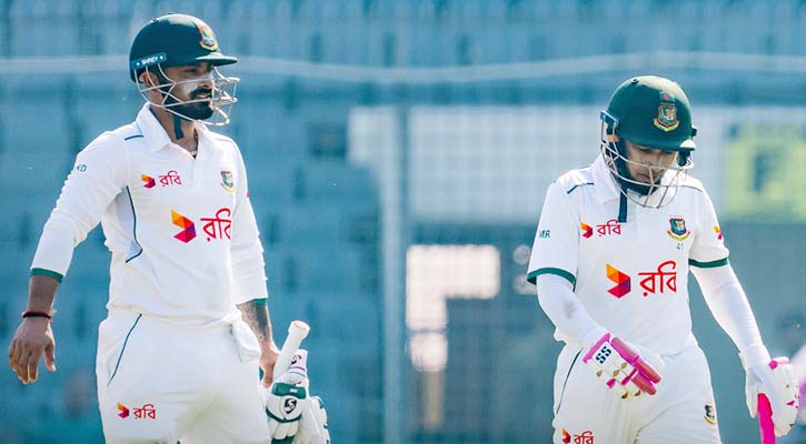 মুশফিক-লিটনের সেঞ্চুরিতে ৪৭৬ রানে থামল বাংলাদেশ