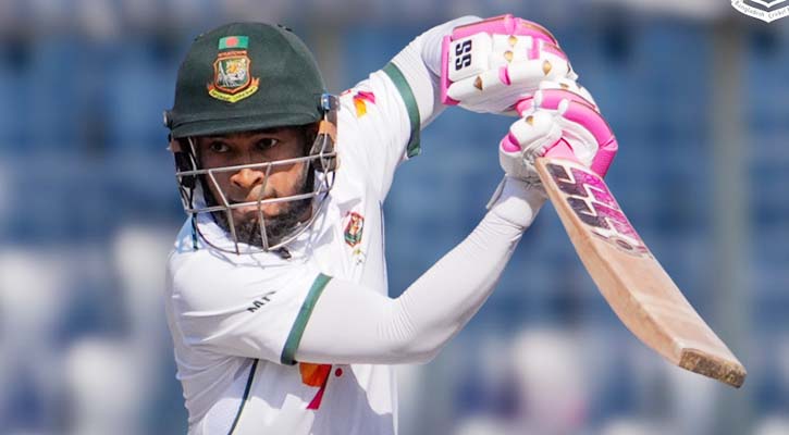 শততম টেস্টে আজ সেঞ্চুরি হলো না মুশফিকের