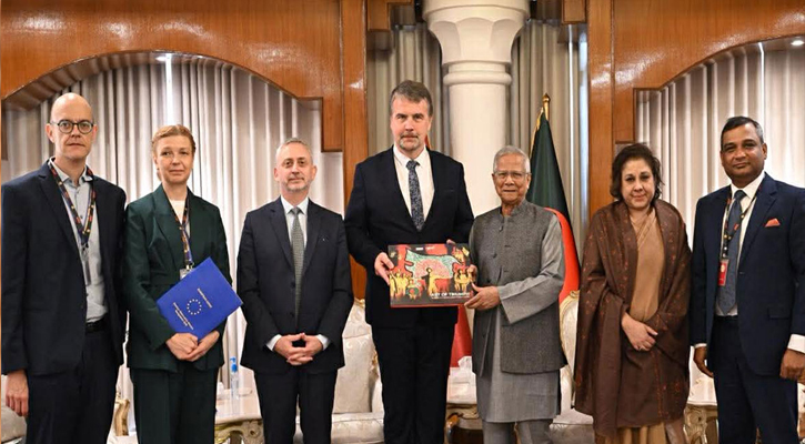 প্রধান উপদেষ্টার সাথে ইইউর প্রধান নির্বাচন পর্যবেক্ষকের সাক্ষাৎ