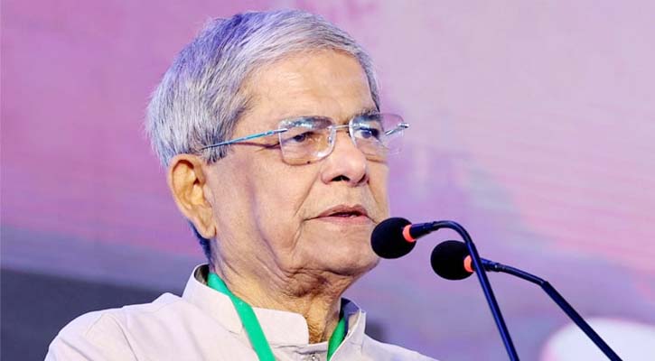 গণতান্ত্রিক ধারায় ফিরতে নির্বাচনের বিকল্প নেই: ফখরুল