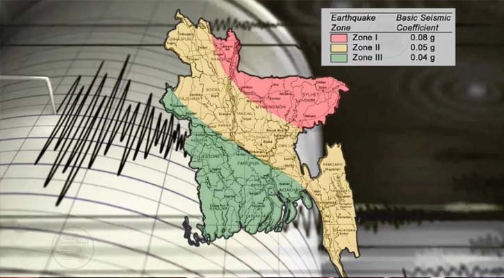 ১৩ দিনের ব্যবধানে নরসিংদীতে ৫ বার ভূমিকম্প