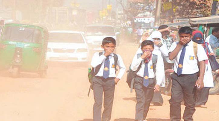 দূষণ তালিকায় চতুর্থ অবস্থান: শীতের শুরুতেই ‘অস্বাস্থ্যকর’ ঢাকার বাতাস