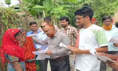 তৃণমূলের তরুণেরা, পরিবর্তনের লিফলেট হাতে প্রতন্ত গ্রামে