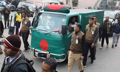 শেষ বারের মতো গুলশানের বাসায় খালেদা জিয়া