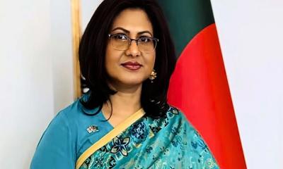 লন্ডন থেকে হাইকমিশনার আবিদা ইসলামকে প্রত্যাহার