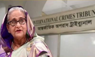 শেখ হাসিনার বিরুদ্ধে অভিযোগ গঠনের  দ্বিতীয় দিনে শুনানি  আজ