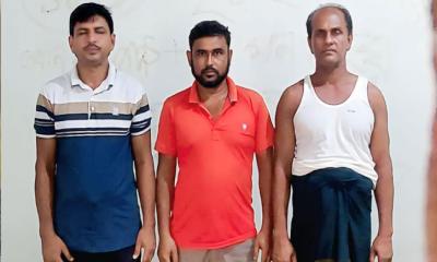 জীবননগরে ওয়ার্ড আওয়ামী লীগের ৩ নেতা আটক