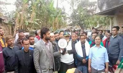 তানোরে বিএনপির প্রার্থীর বিরামহীন প্রচারণা