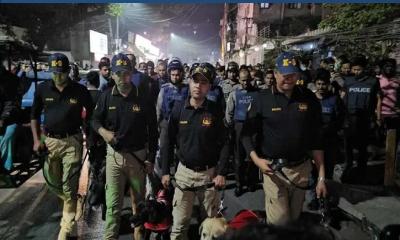 জেনেভা ক্যাম্পে পুলিশের অভিযান, আটক ৮