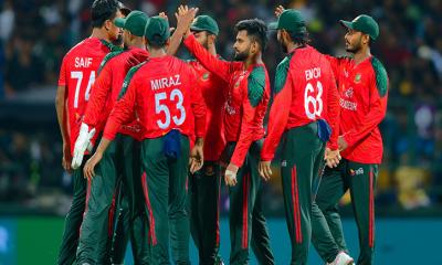 লঙ্কানদের হারিয়ে সিরিজে সমতায় ফিরল বাংলাদেশ