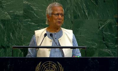 ফেব্রুয়ারিতে নির্বাচনের প্রস্তুতি নিচ্ছি: জাতিসংঘে প্রধান উপদেষ্টা