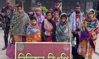 আবারও ১৫ জন পুশইন করল বিএসএফ