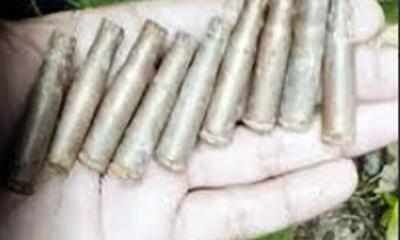 যশোরে পরিত্যক্ত অবস্থায় গুলির খোসা উদ্ধার