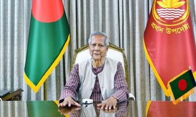 বৃহস্পতিবার জাতির উদ্দেশে ভাষণ দেবেন প্রধান উপদেষ্টা