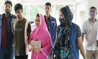 ভোলার লালমোহনে বিপুল পরিমাণ জাল টাকাসহ দেবর-ভাবি আটক