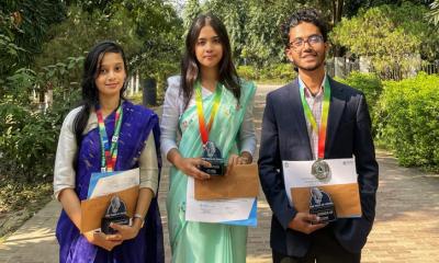 জাককাবইবি ক্যারিয়ার ক্লাবের পাবলিক স্পিকিং প্রতিযোগীতায় সেরা তিনে আশকা, মুকিত, তাবাসসুম