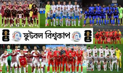 বিশ্বকাপ থেকে বিদায় নিশ্চিত হলো সাত দলের