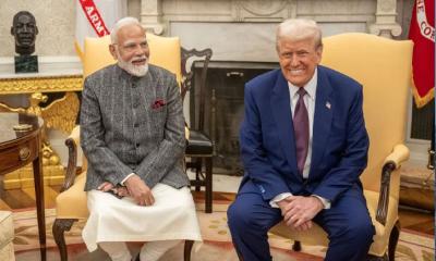 বাণিজ্য ও প্রতিরক্ষা সহযোগিতা নিয়ে মোদি–ট্রাম্পের ফোনালাপ