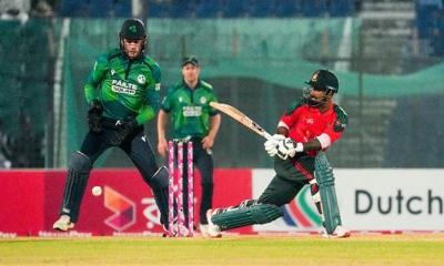 সাইফউদ্দিনের ক্যামিওতে দারুণ জয়, সিরিজে সমতা ফেরাল বাংলাদেশ