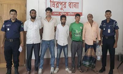 মিরপুরে নাশকতা মামলায় উপজেলা আ.লীগের নেতা রিগানসহ গ্রেফতার ৪