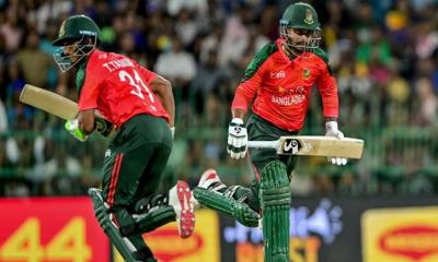 শ্রীলঙ্কার মাটিতে প্রথমবারের মতো টি-টোয়েন্টি সিরিজ জয়