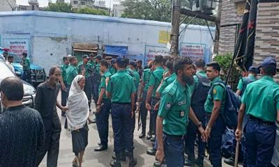 তাজিয়া মিছিল কেন্দ্র করে হোসেনি দালানে কড়াকড়ি নিরাপত্তা