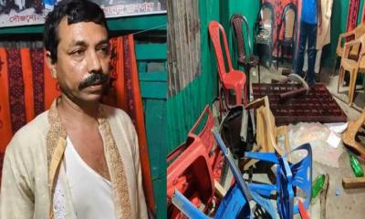বাউফলে ভারপ্রাপ্ত চেয়ারম্যানকে মারধর ও অফিস ভাংচুর